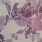 Портьерная ткань сатен "Сиреневые цветы"